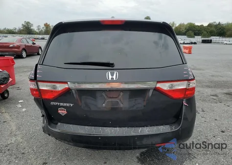 2011 Honda Odyssey Exl from USA, damaged, VIN 5FNRL5H65BB043449